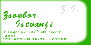 zsombor istvanfi business card